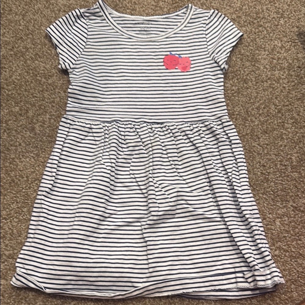 Striped kids dress